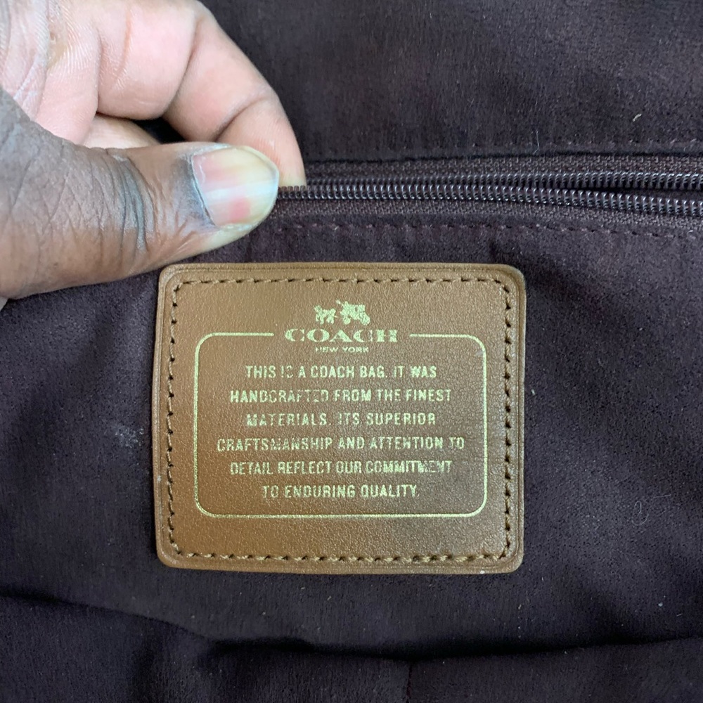 A limited edition coach bag
